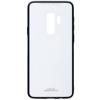 Husa Glass Case, Samsung S9 Plus, Alb Husa Glass Case, Samsung S9 Plus, Alb
