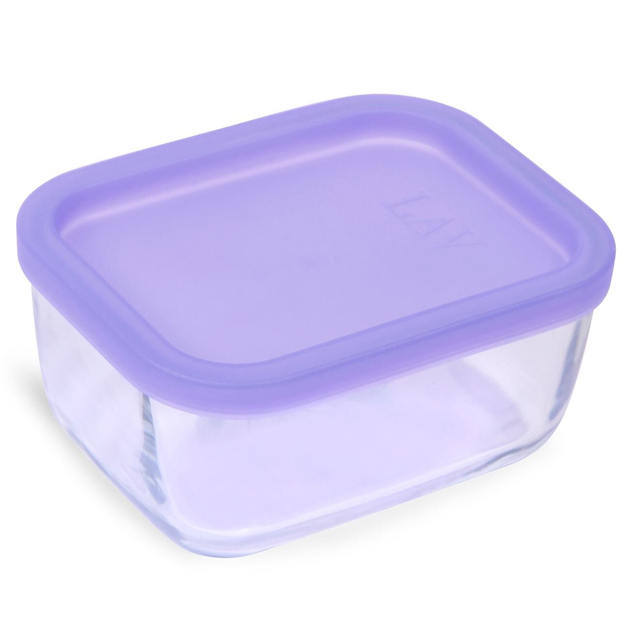 Caserola depozitare, Zola, sticla, 12x9x6 cm