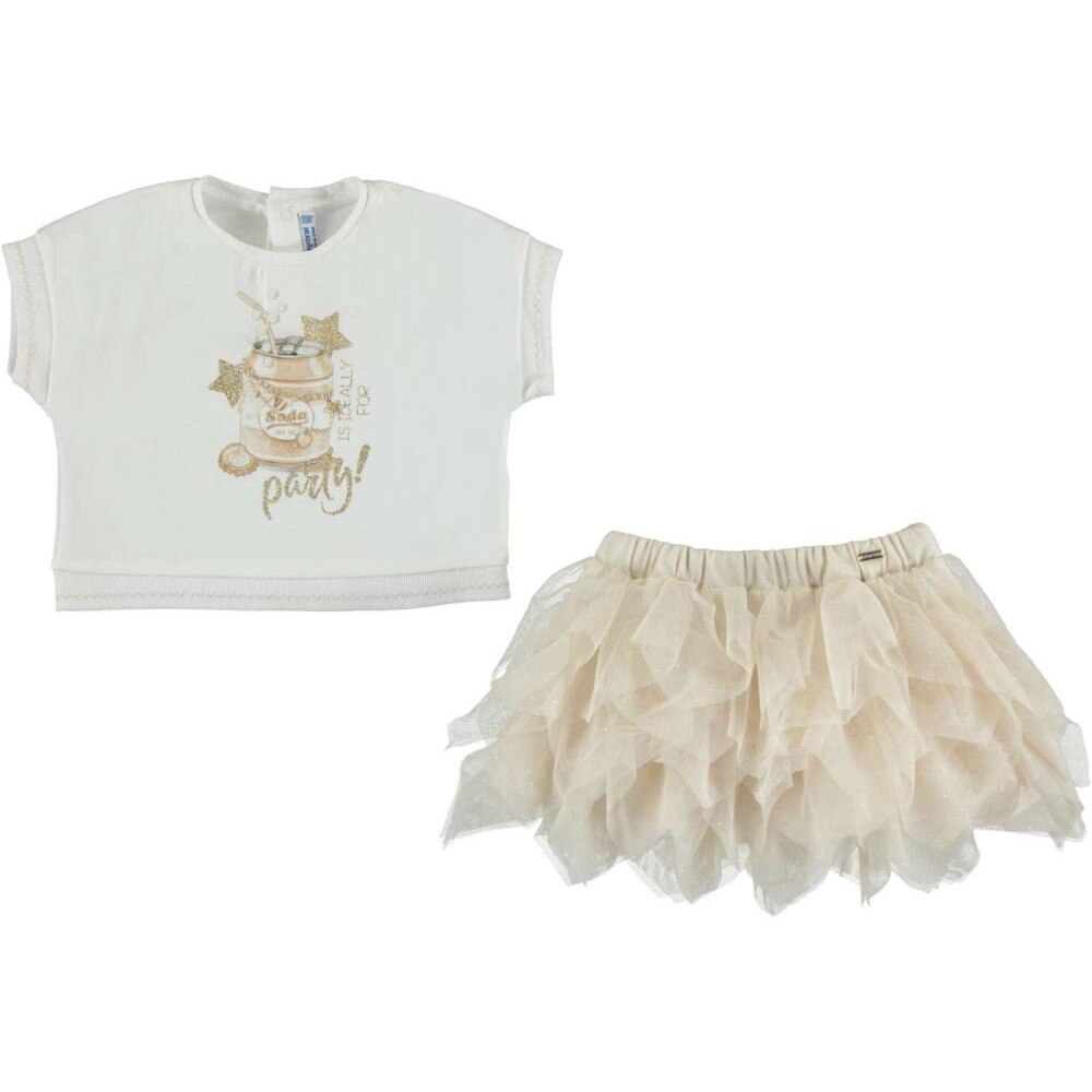 Set tricou si fusta tul Champan fetita 36 luni