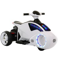 motocicleta electrica c-toys copii quotspace shipquot cu acumulator muzica si lumini culoare alb imagen 12_0_
0