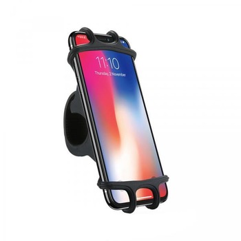 Suport Bicicleta Universal Floveme 4.0-6.3 inch, Negru Suport Bicicleta Universal Floveme 4.0-6.3 inch, Negru