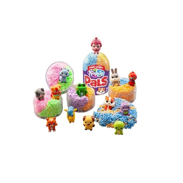 3 Seturi (6 Bucati) - Spuma de modelat cu surpriza Educational Insights Playfoam Pals