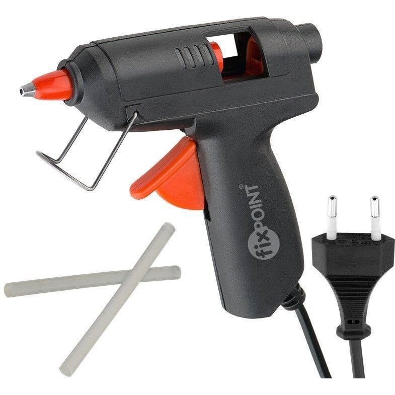 Pistol de lipit cu bara de plastic, diametru 7mm, putere 10W, Fixpoint