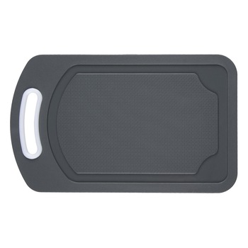 Tocator dreptunghiular, Zola, din plastic, gri, 25x15 Tocator dreptunghiular, Zola, din plastic, gri, 25x15