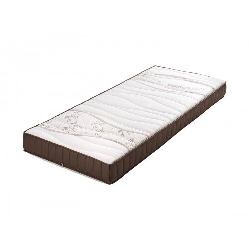 Saltea HITEX Bamboowave, 180x200x18cm, spuma poliuretanica, fermitate moale/ferma