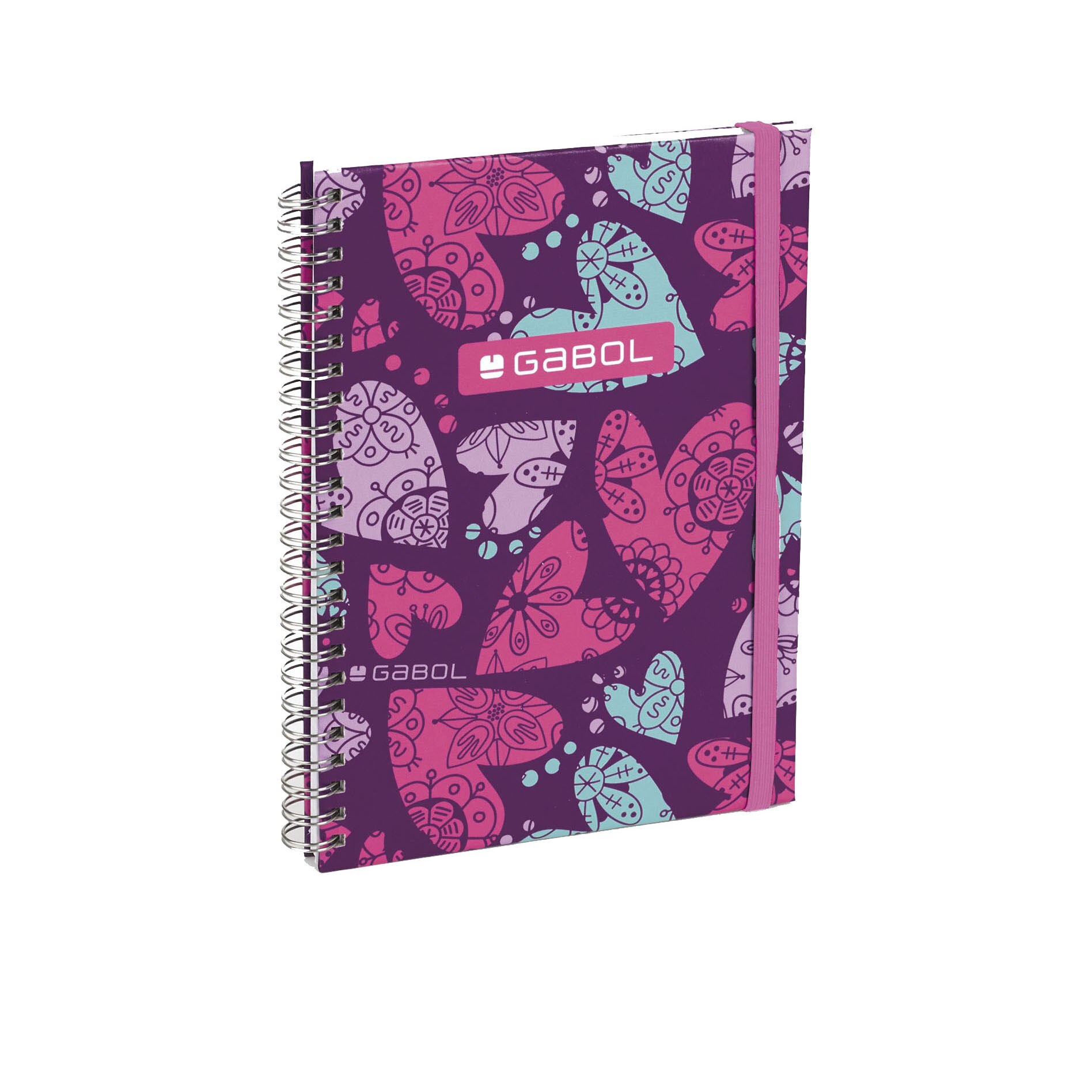 Caiet jurnal A5 cu spirala Gabol colectia Story 224751