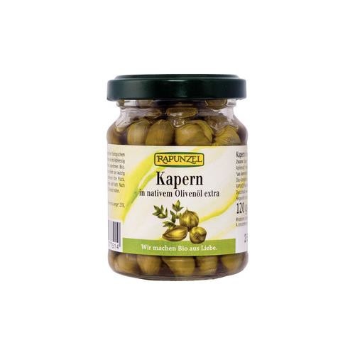Capere Bio in Ulei Masline Rapunzel 120gr