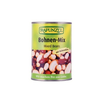 Fasole Mixta Bio Cutie Rapunzel 400gr Fasole Mixta Bio Cutie Rapunzel 400gr