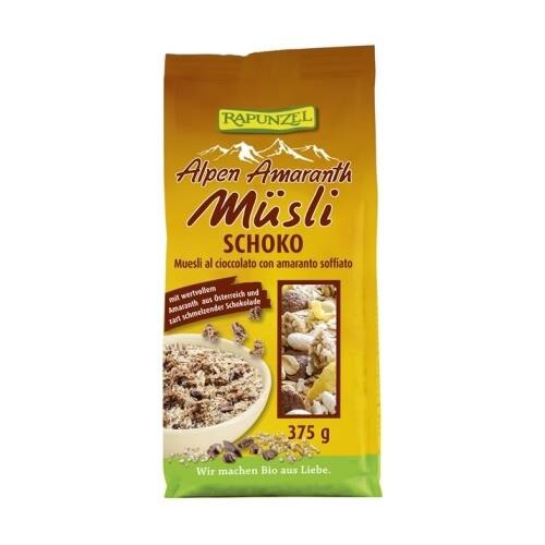 Musli Bio cu Amarant si Ciocolata Rapunzel 375gr
