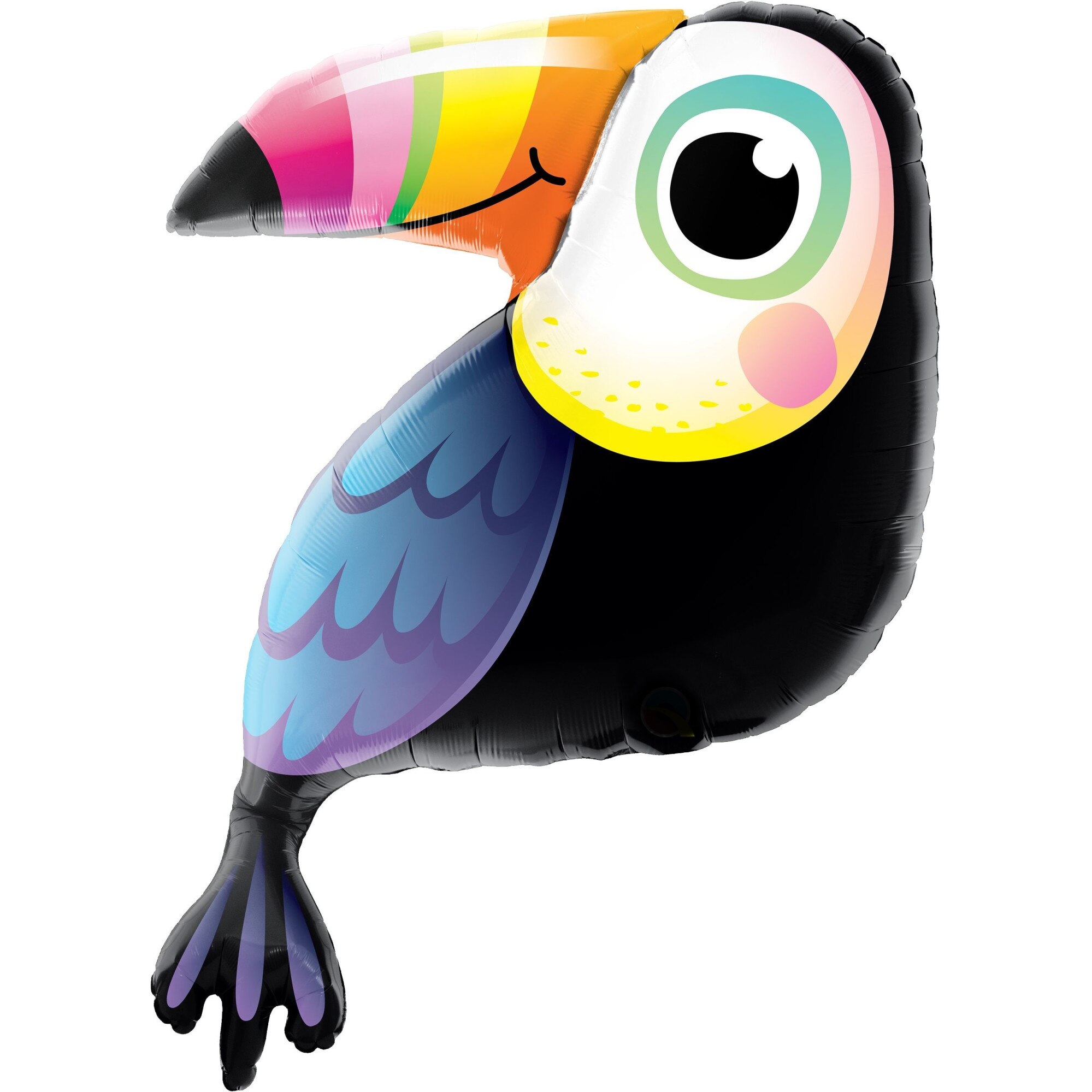 Balon Folie Figurina Tucan - 104 cm, Qualatex 78563