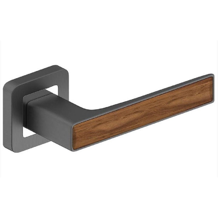 Manere usi DEKO grafit cu decor fag inchis