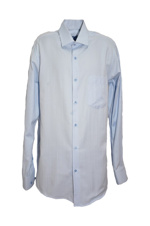 Camasa barbateasca cu maneca lunga, D&J Exclusive,, Albastru