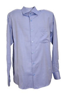 Camasa clasica de barbat cu maneca lunga, D&J Exclusive, Albastru, 39-40 Camasa clasica de barbat cu maneca lunga, D&J Exclusive, Albastru, 39-40