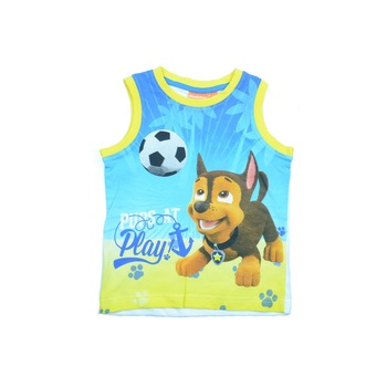 Tricou fara maneci baieti Sun City Paw Patrol ER1253G, Multicolor Tricou fara maneci baieti Sun City Paw Patrol ER1253G, Multicolor