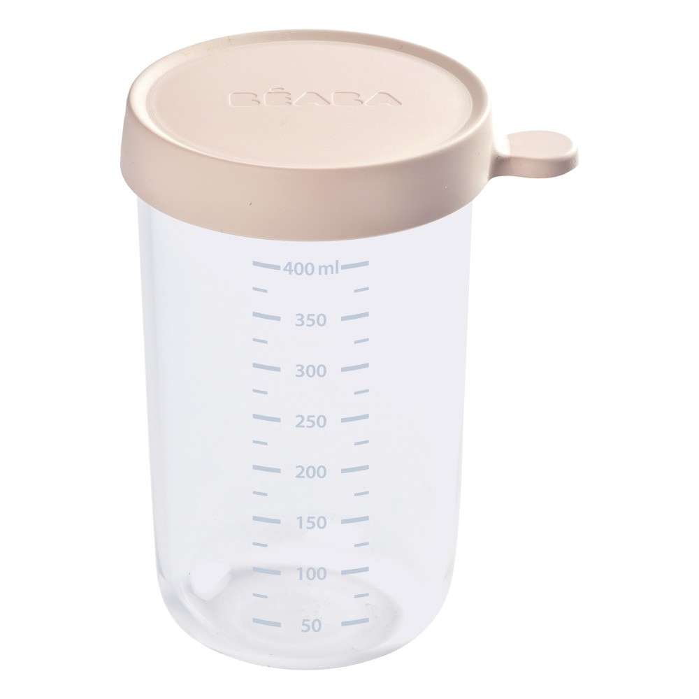 Recipient ermetic sticla 400ml Nude Beaba
