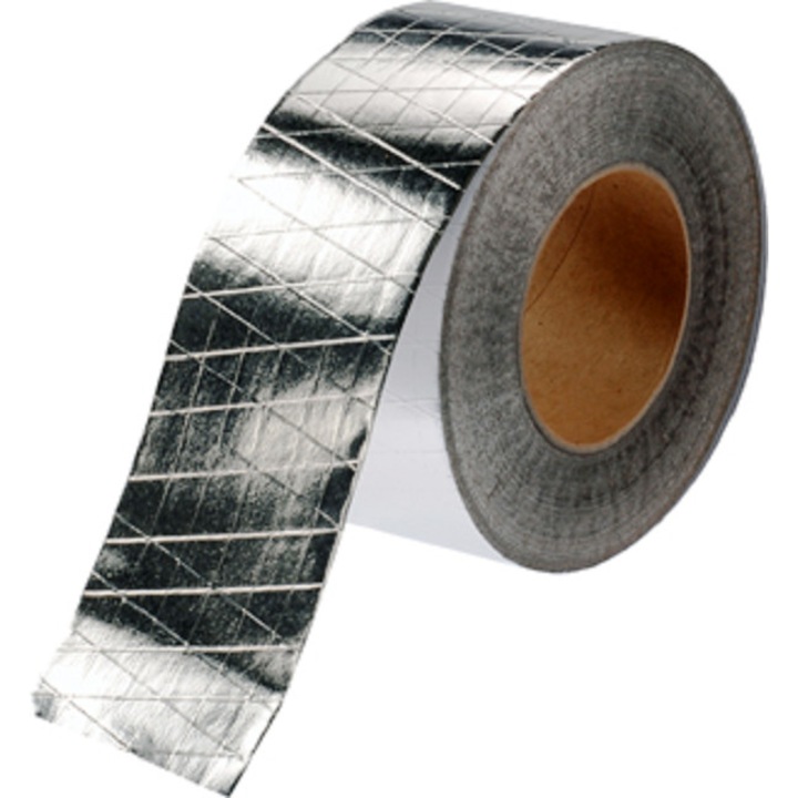 Banda adeziva aluminiu ramforsata 48mm x 33m