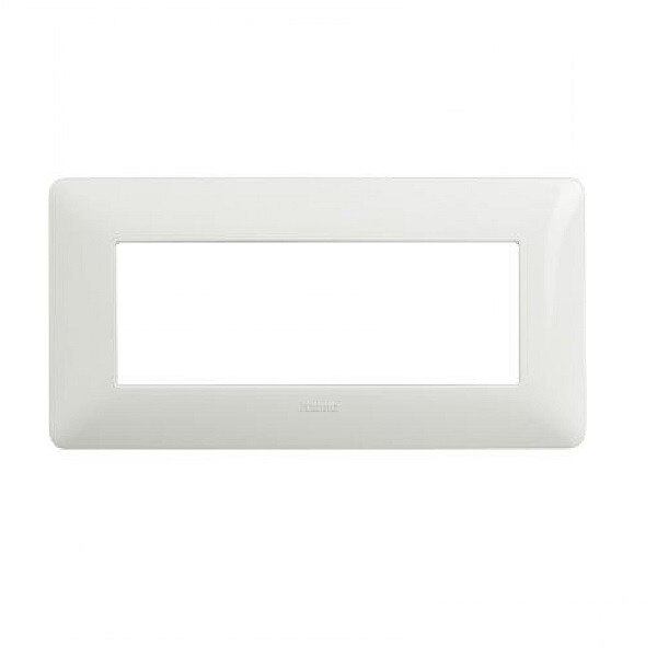 Rama intrerupator alb,Gema, AM4803BBN - 3 module