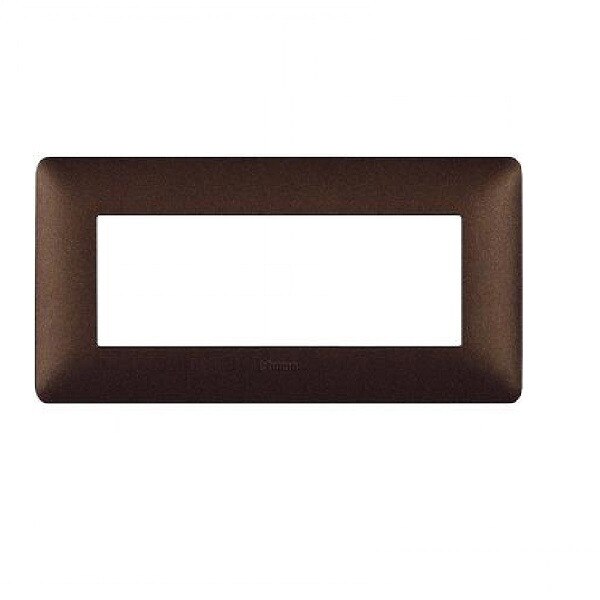Rama intrerupator cafeniu,Gema, AM4804TGG - 4 module