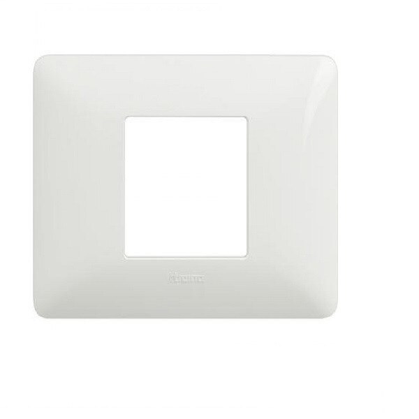 Rama intrerupator alb,Gema, AM4819BBN - 2 module