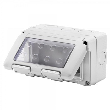 Doza de legatura Gewiss, 4 module GW27044 - montaj aplicat Doza de legatura Gewiss, 4 module GW27044 - montaj aplicat