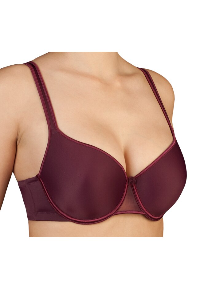Sutien Sara de dama, Selene, bordeaux, D, Bordeaux