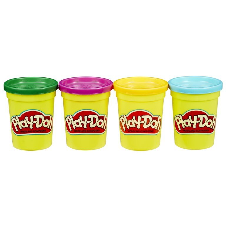 Pachet plastilina Play-Doh, 4 cutii