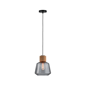 Lampa tip pendul Elia, Paulmann, 150 cm, 20W, Maro/Negru Lampa tip pendul Elia, Paulmann, 150 cm, 20W, Maro/Negru