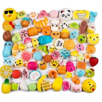 Jucarie Squishy breloc parfumata cu revenire lenta , pachet 10 piese MyStyle Kids Jucarie Squishy breloc parfumata cu revenire lenta , pachet 10 piese MyStyle Kids