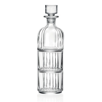 Set decantor whisky 345 ml si 2 pahare 367 ml RCR Combo Set decantor whisky 345 ml si 2 pahare 367 ml RCR Combo