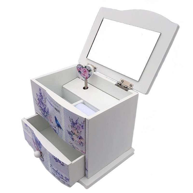 Caseta de bijuterii muzicala, model 1, 594E