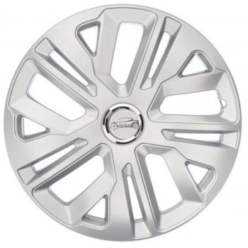Set 4 capace ART 16 inch, Ring Raven cu inel cromat din material ABS durabil cu standarde de calitate Set 4 capace ART 16 inch, Ring Raven cu inel cromat din material ABS durabil cu standarde de calitate