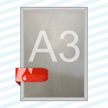 Rama A3 Profil Click Aluminiu Argintiu Rama A3 Profil Click Aluminiu Argintiu