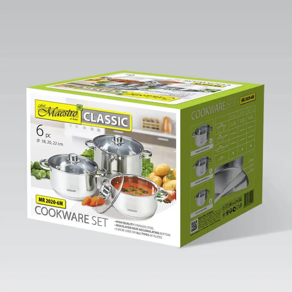 Cratite Inox Set 3 cratite inox, Maestro MR-2020-6M - eMAG.ro
