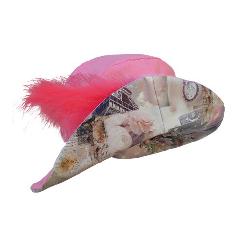 Palarie Piticot PL143 de vara cu fulg, rose, 50 cm