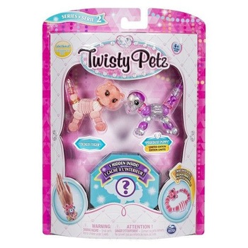 Set Twisty Petz - Pachet 3 figurine transformabile in bratari - Tickles Tiger, Pixiedust Puppya si figurina surpriza Set Twisty Petz - Pachet 3 figurine transformabile in bratari - Tickles Tiger, Pixiedust Puppya si figurina surpriza