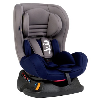 Scaun Auto Juju Little Rider, 0-18 kg, Gri/Bleumarin Scaun Auto Juju Little Rider, 0-18 kg, Gri/Bleumarin