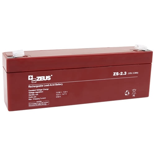 Acumulator Zeus plumb acid 2.3Ah/12V