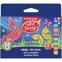 Carioca Glitter ErichKrause Artberry, 8 Culori