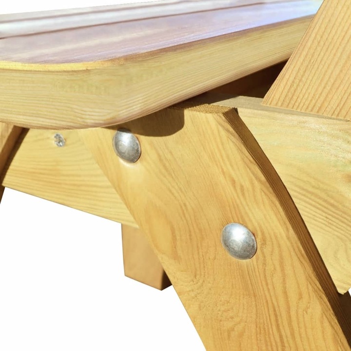 Scaun de gradina Universal si Frumos din lemn de pin tratat - FurnitureRomania - PRO7028