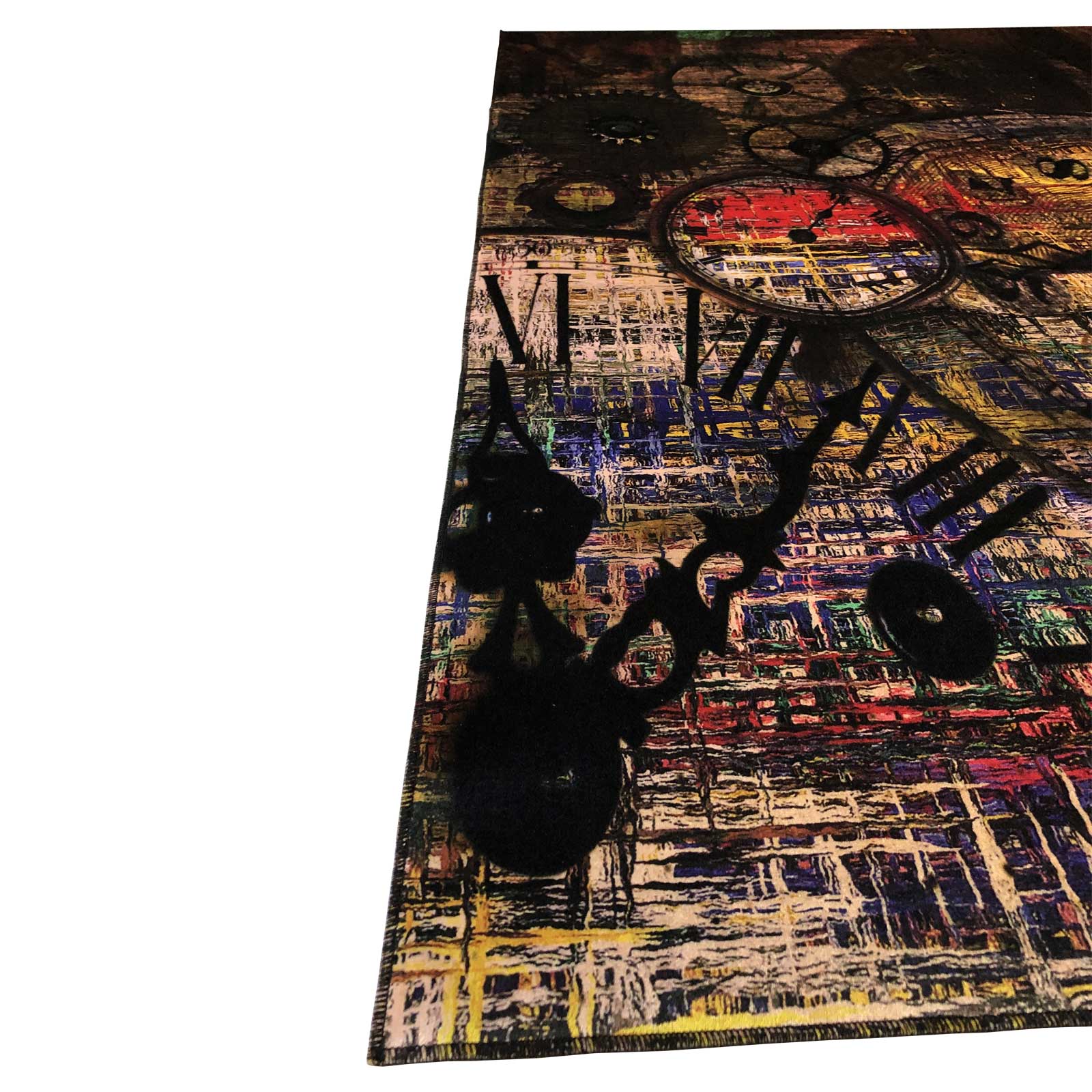 Covor catifea concept 3D, model cu ceas 150x230