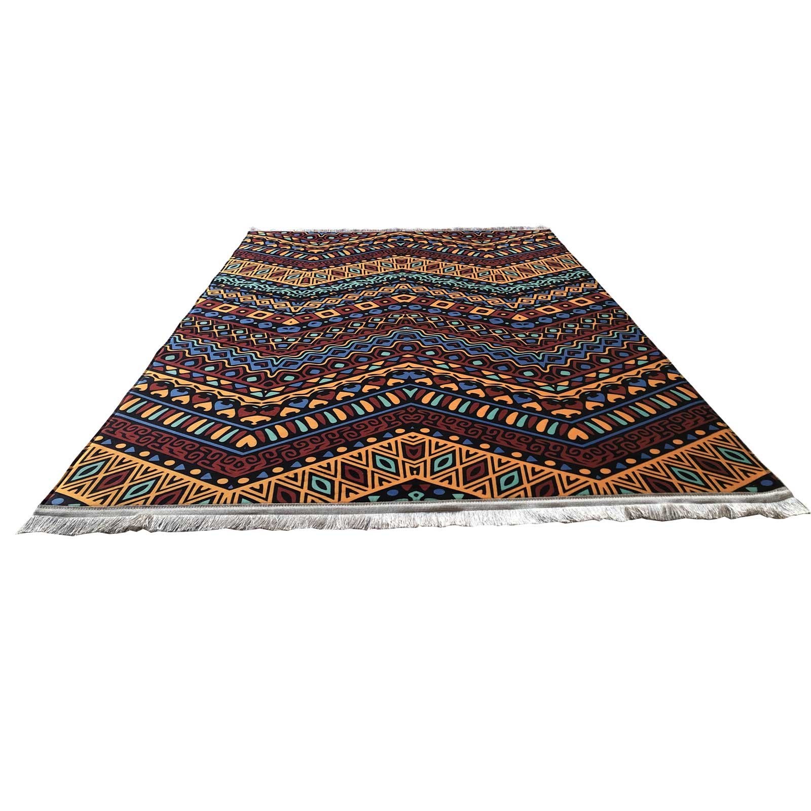 Covor deluxe concept 3D, model multicolor abstract 100x140