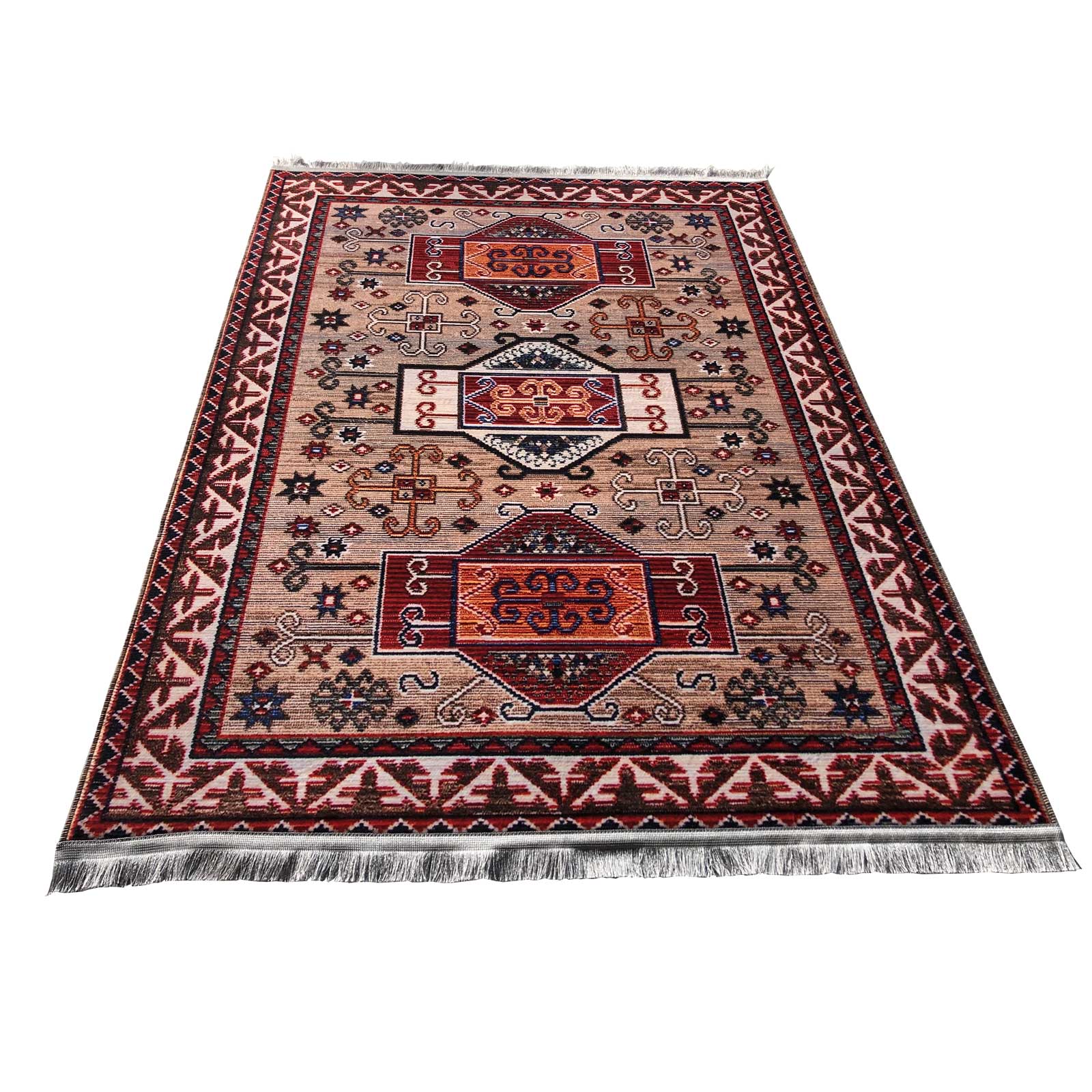 Covor deluxe concept 3D, model orient multicolor 100x140