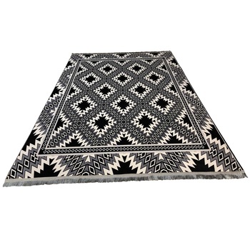 Covor deluxe concept 3D, model modern gri/negru 140x230 Covor deluxe concept 3D, model modern gri/negru 140x230