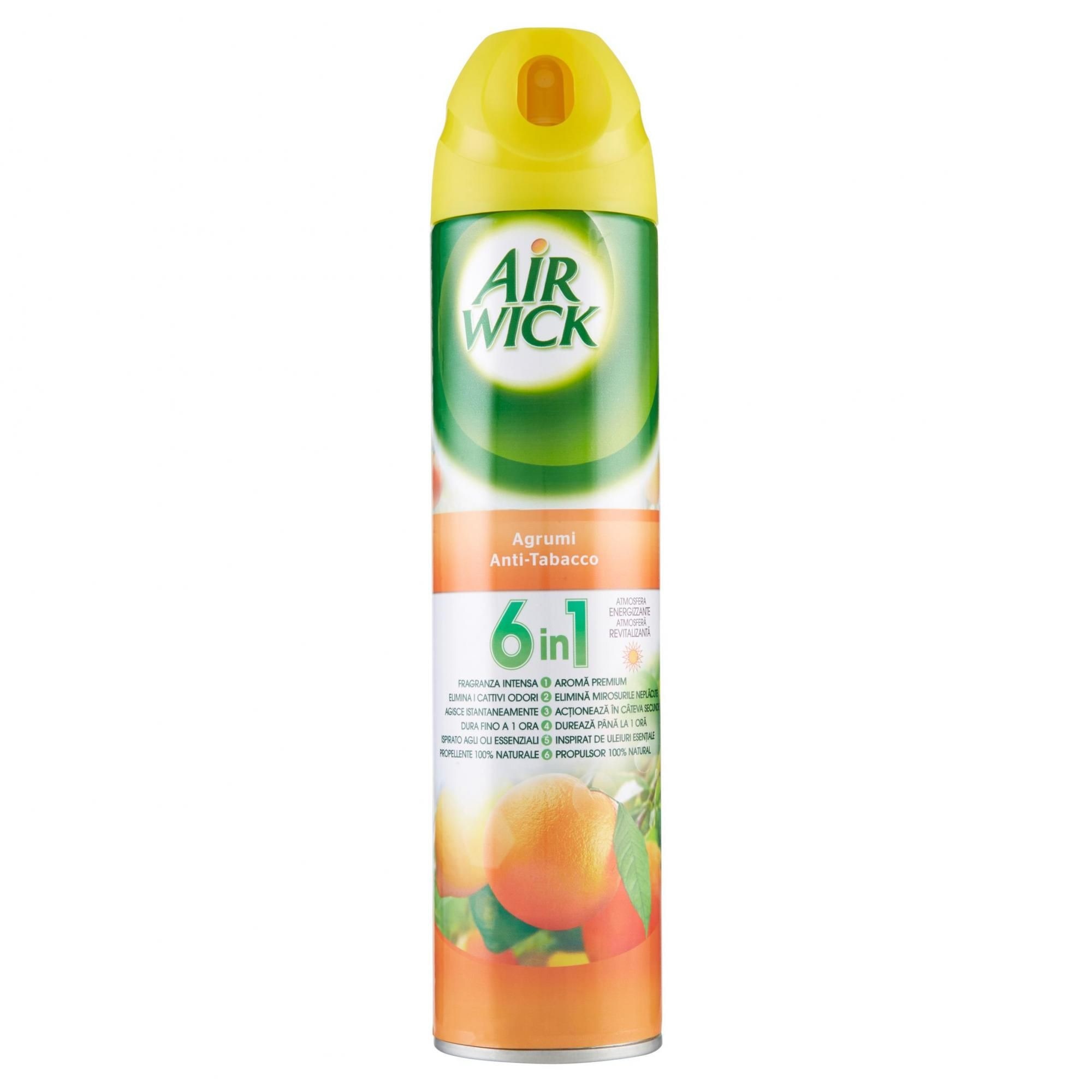 Odorizant camera Air Wick 6in1 Anti-Tabacco 240ml