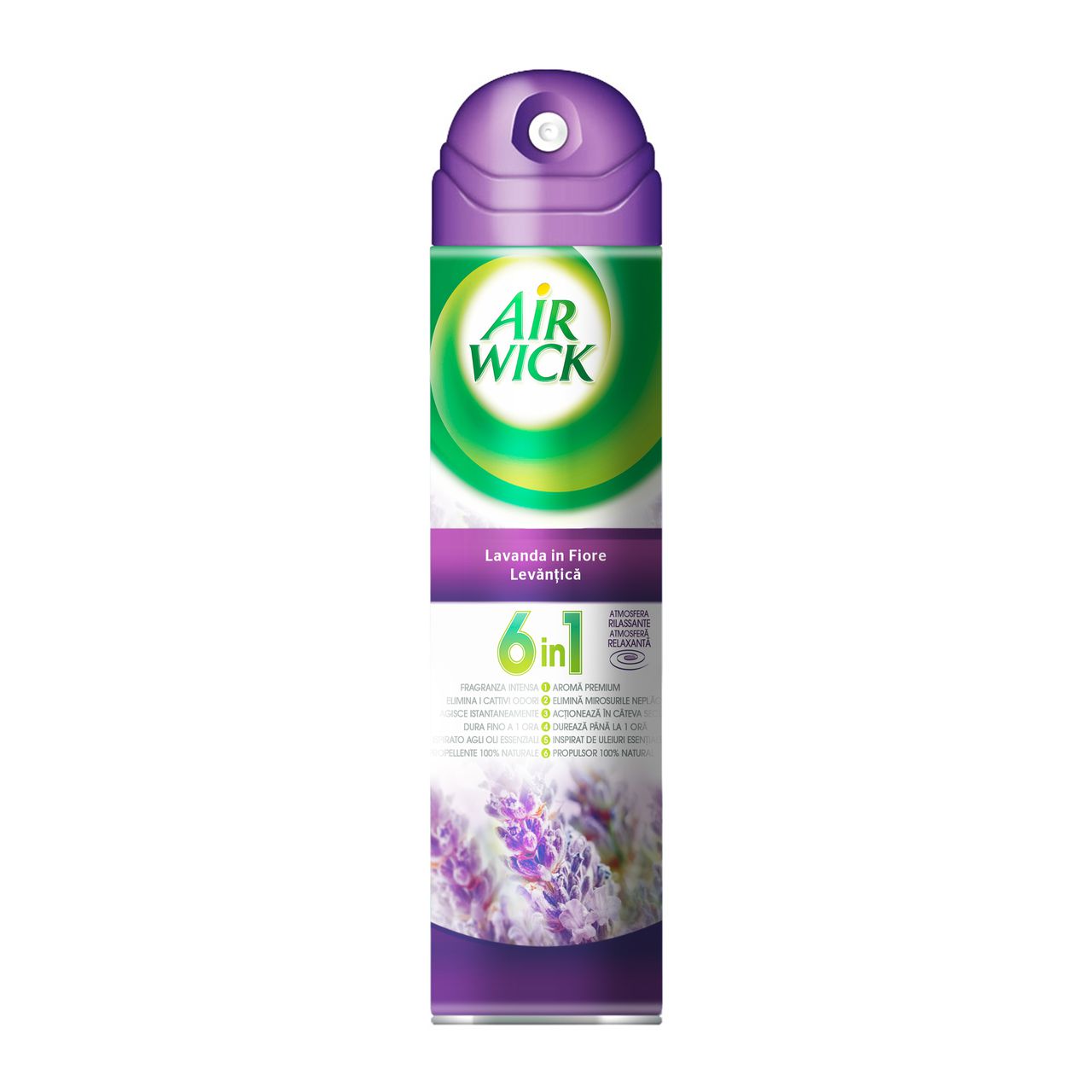 Odorizant de Camera Air Wick, Levantica, 240 ml, Air Wick Spray Tip Aerosol