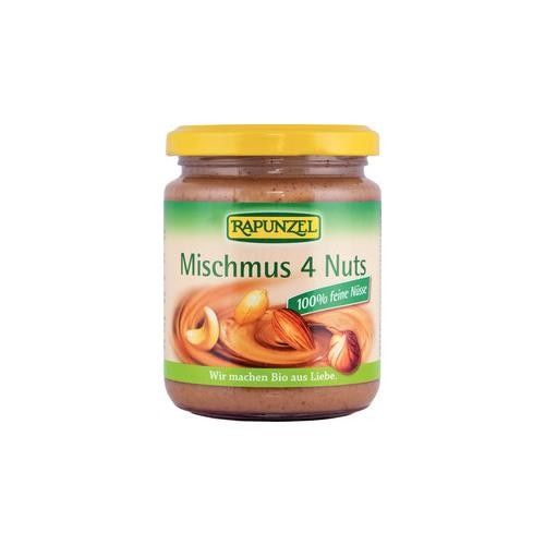 Pasta Bio din 4 Feluri Nuca Vegan Rapunzel 250gr