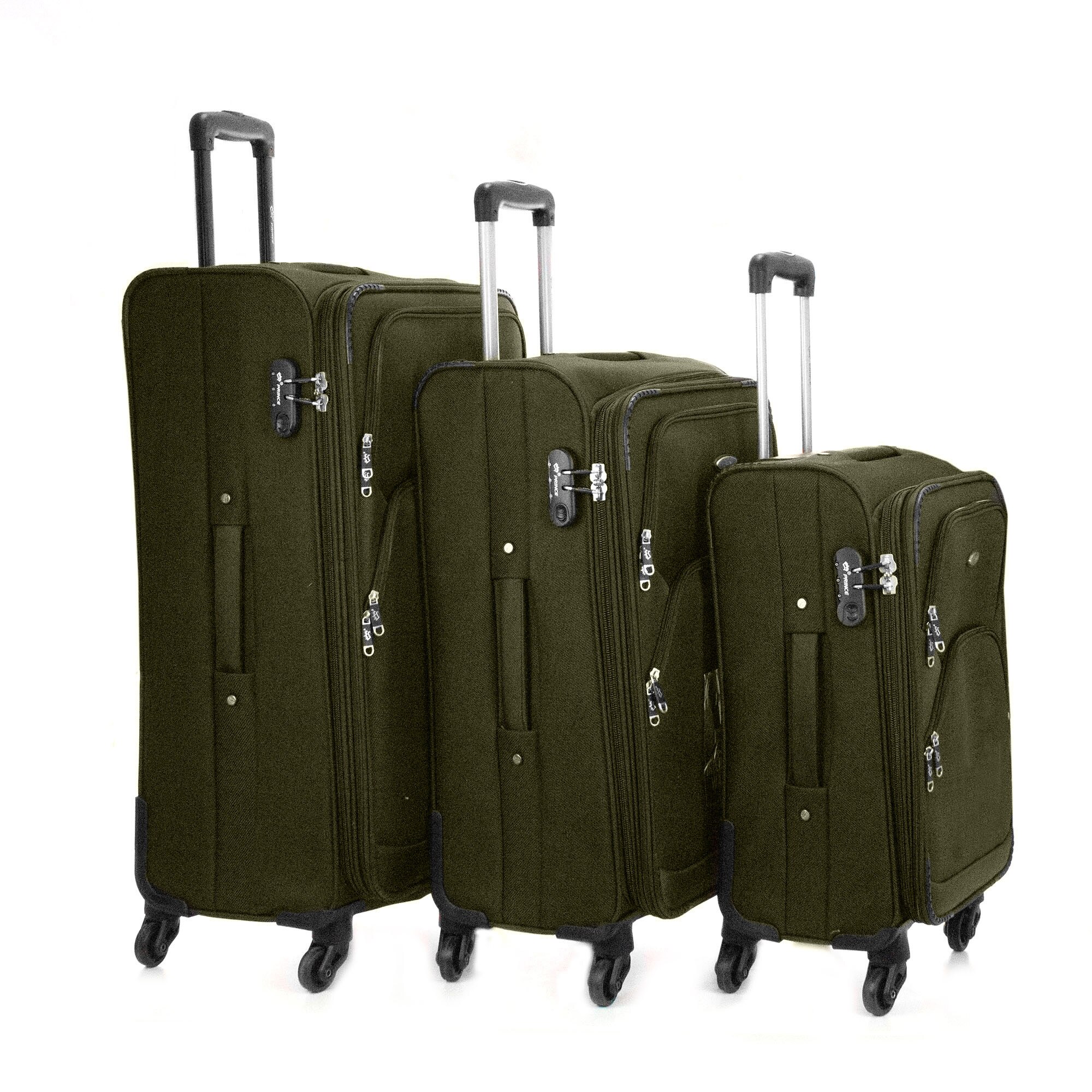 Set 3 trolere Prince-Tornado, verde