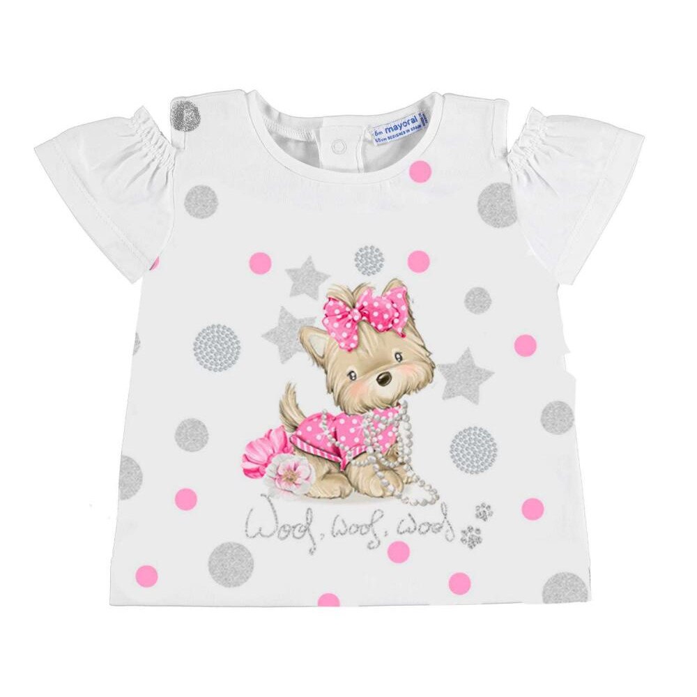 Tricou deschidere umeri Bubblegum fetite