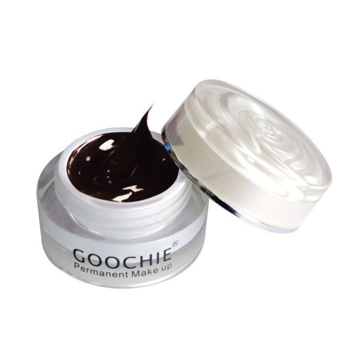 Pigment pasta microblading Goochie, Negru, 5g