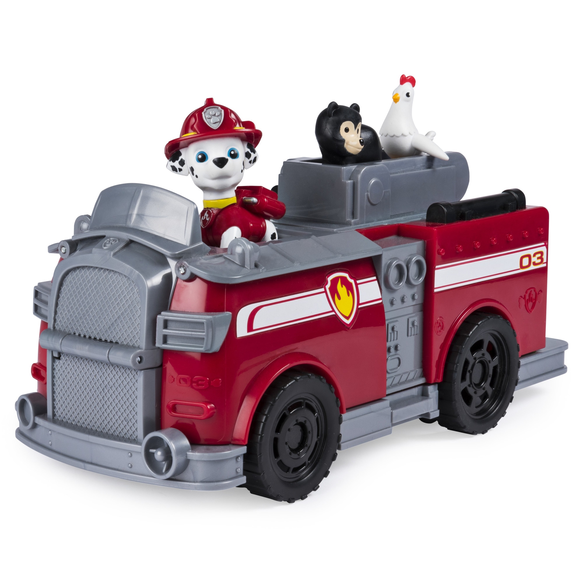 Paw patrol ride hot sale and rescue marshall